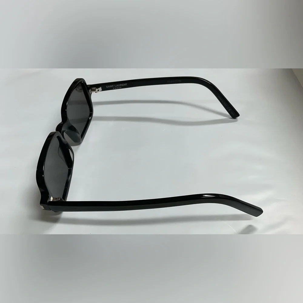 Saint Laurent Black Square Sunglasses - Picture 5 of 7